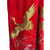 Japanese Wedding Kimono Iro Uchikake Red Silk w Gold Cranes