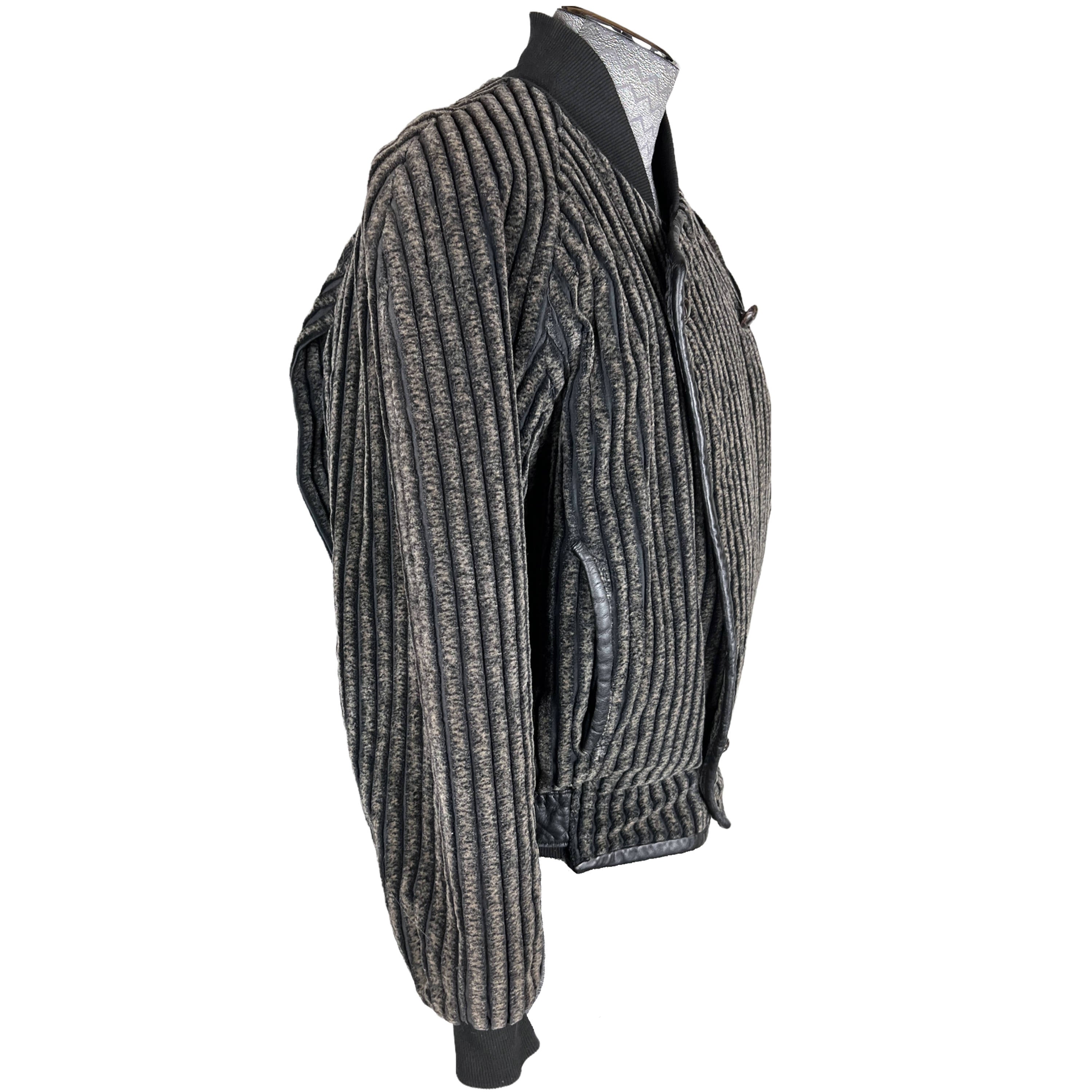 Vintage Jean-Claude Poitras Jacket 1980s New Wave