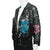 Vintage 70s Jean Jourdan Paris Black Sequin Jacket Size 14 - Poppy's Vintage Clothing
