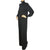 Vintage Jean Muir London Black Viscose Jersey Jumpsuit Size L 12 As Is - Poppy's Vintage Clothing