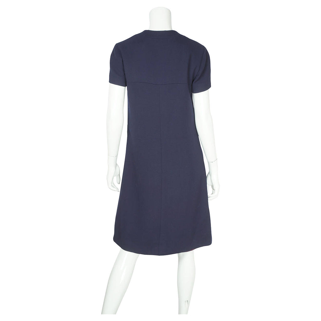 Vintage 1960s Jean Patou Wool Dress - Made in France - M - Poppy's Vintage Clothing