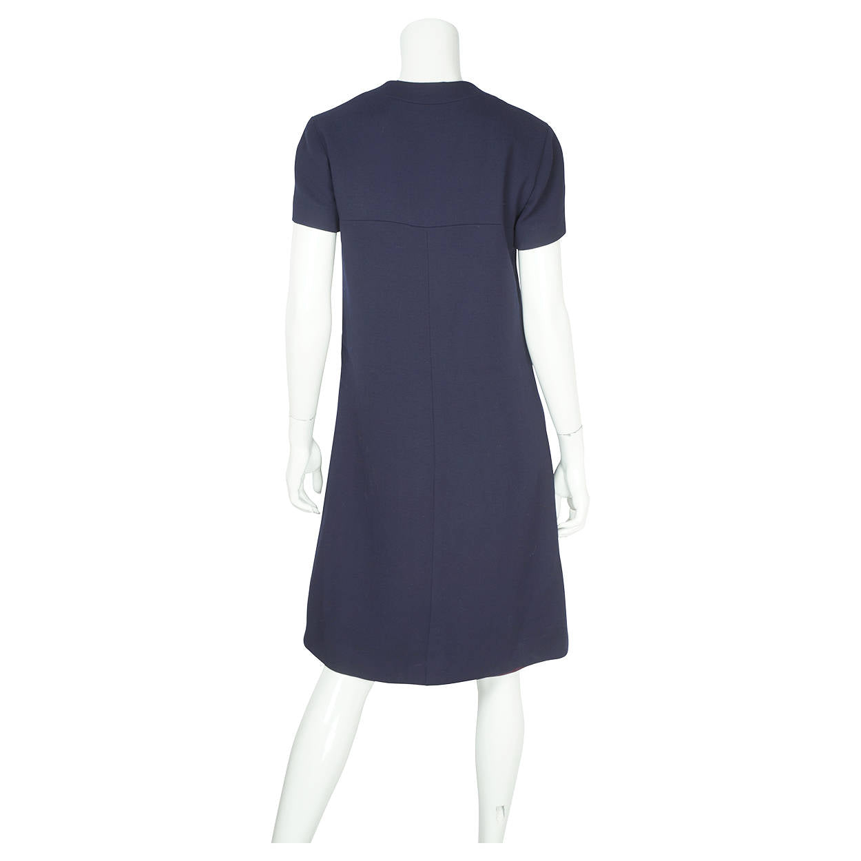 Vintage 1960s Jean Patou Wool Dress - Made in France - M - Poppy's Vintage Clothing