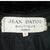 Vintage 1960s Jean Patou Boutique Paris Black Velvet Coat France Ladies Size M - Poppy's Vintage Clothing