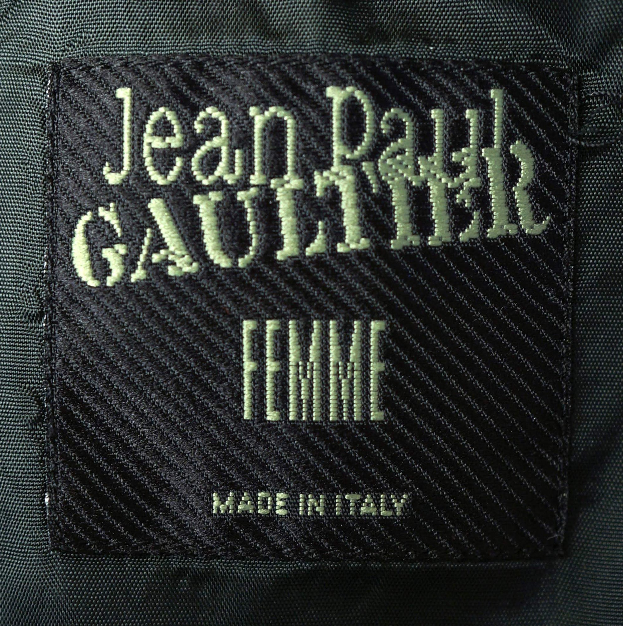 Vintage 1990s Jean-Paul Gaultier Pant Suit - Burgundy  - 8 M - Poppy's Vintage Clothing