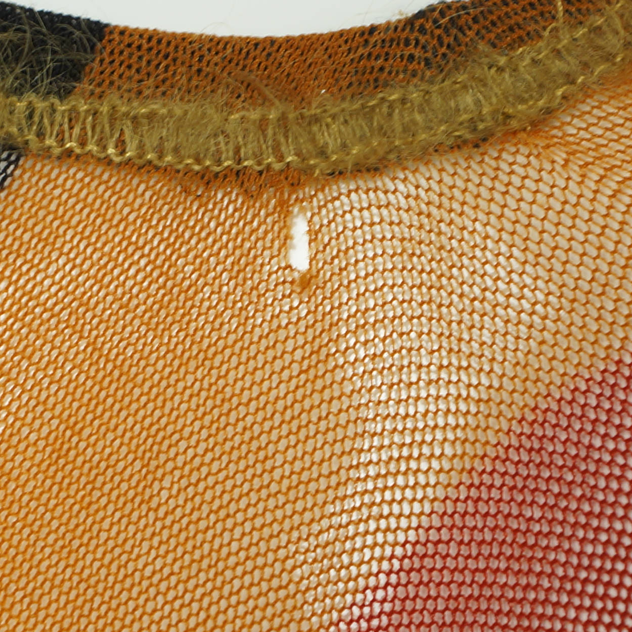 Jean Paul Gaultier Maille Femme Paisley Poncho Nylon Mesh One Size / Medium - Poppy's Vintage Clothing