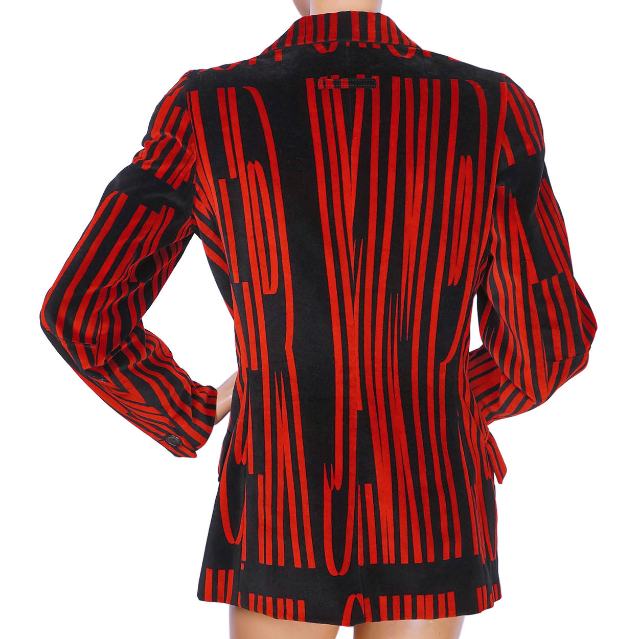 Vintage Jean Paul Gaultier Velvet Jacket Size 6 1994 - Poppy's Vintage Clothing