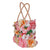 Spring Easter Flower Basket Handbag Purse by Jeanne Lottie Canadian Designer - Poppy's Vintage Clothing