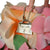 Spring Easter Flower Basket Handbag Purse by Jeanne Lottie Canadian Designer - Poppy's Vintage Clothing