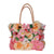Spring Easter Flower Basket Handbag Purse by Jeanne Lottie Canadian Designer - Poppy's Vintage Clothing
