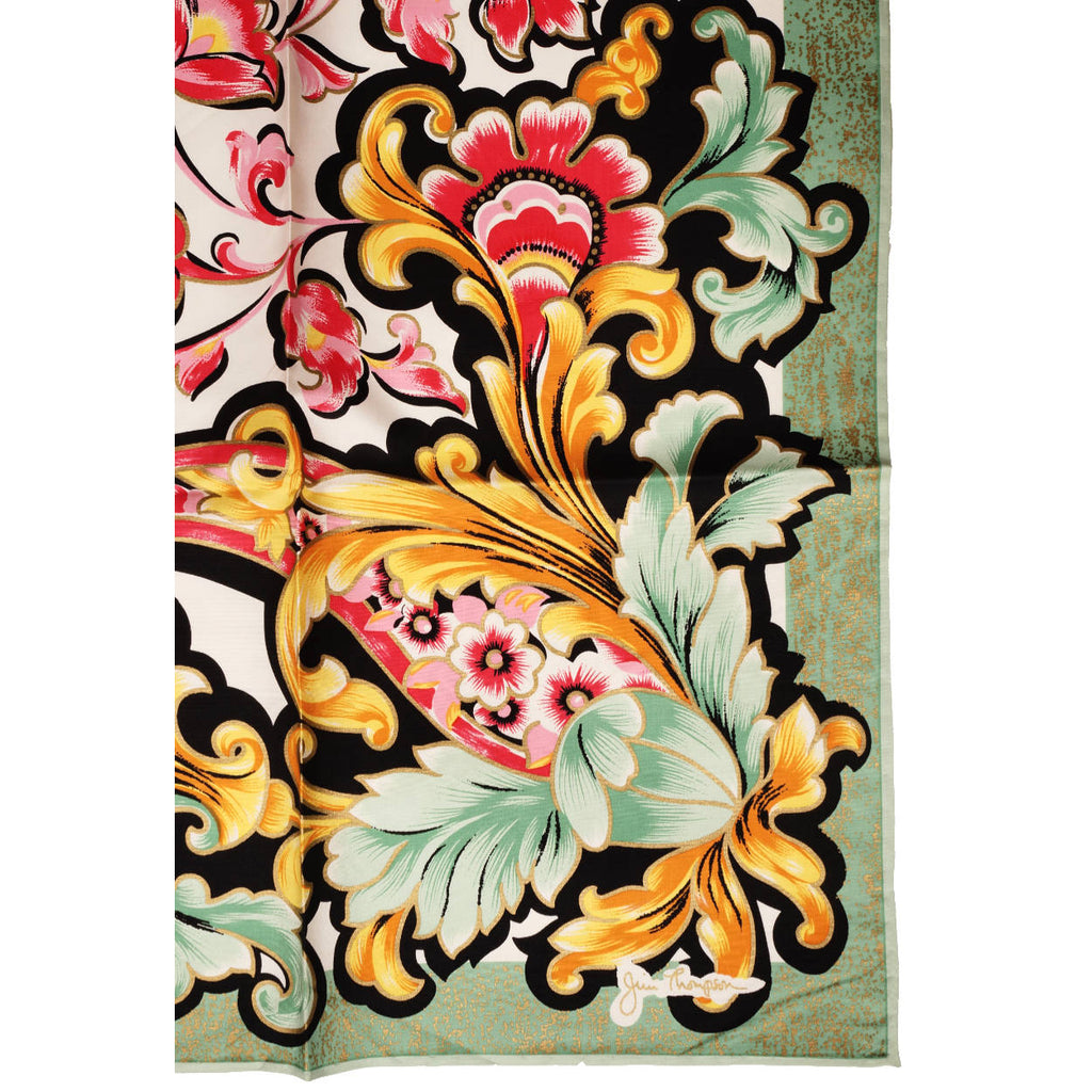 Vintage Jim Thompson Thai Silk Scarf Unused in Original Package Thailand - Poppy's Vintage Clothing