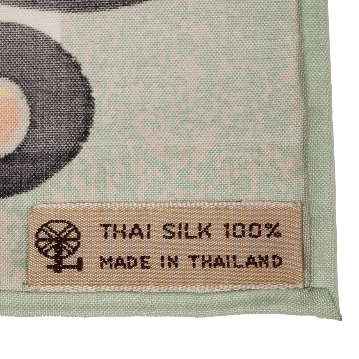 Vintage Jim Thompson Thai Silk Scarf Unused in Original Package Thailand - Poppy's Vintage Clothing