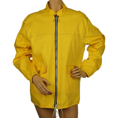 Vintage 1960s Sailing Windbreaker Jacket Yellow Cotton by Joe Maisel Miami Beach - Poppy's Vintage Clothing