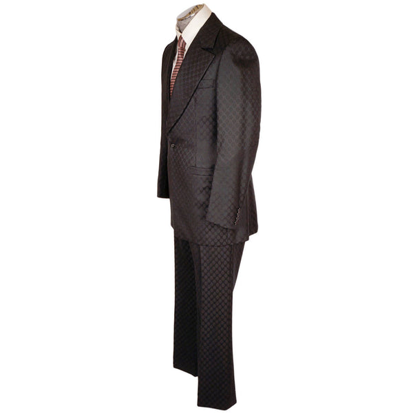 Buy Mens Notched Lapel Slub 2 Piece Suit(Size 1.04m,40,Color Blue at  Amazon.in