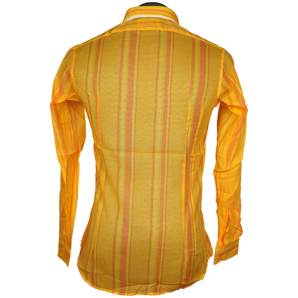 Vintage 60s Mod Shirt John Michael Ingram London NOS Size S - Poppy's Vintage Clothing