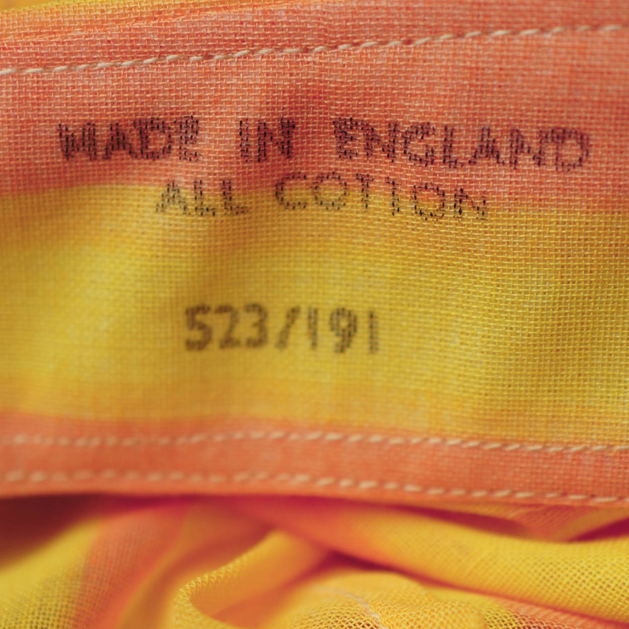 Vintage 60s Mod Shirt John Michael Ingram London NOS Size S - Poppy's Vintage Clothing