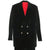 Vintage 1970s John Warden Mens Suit Black Velvet Size S W32 - Poppy's Vintage Clothing