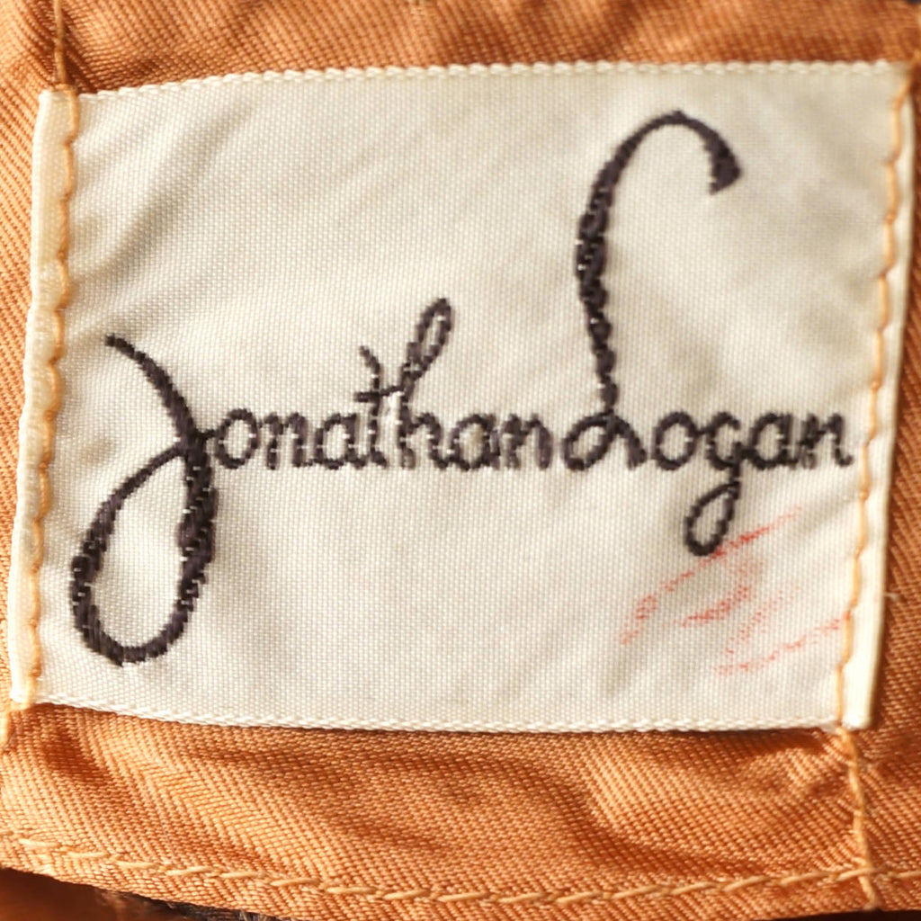 Vintage 1950s Crinoline Dress by Jonathan Logan Sparkly Flocked Voile Taffeta M - Poppy's Vintage Clothing