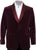 Vintage 70s Maroon Velvet Smoking Jacket by Bespoke Tailor Savile Row - Poppy's Vintage Clothing