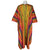 Vintage 1970s Diseno Josefa Caftan Dress Multicolor Cotton