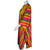 Vintage 1970s Diseno Josefa Caftan Dress Multicolor Cotton
