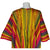 Vintage 1970s Diseno Josefa Caftan Dress Multicolor Cotton
