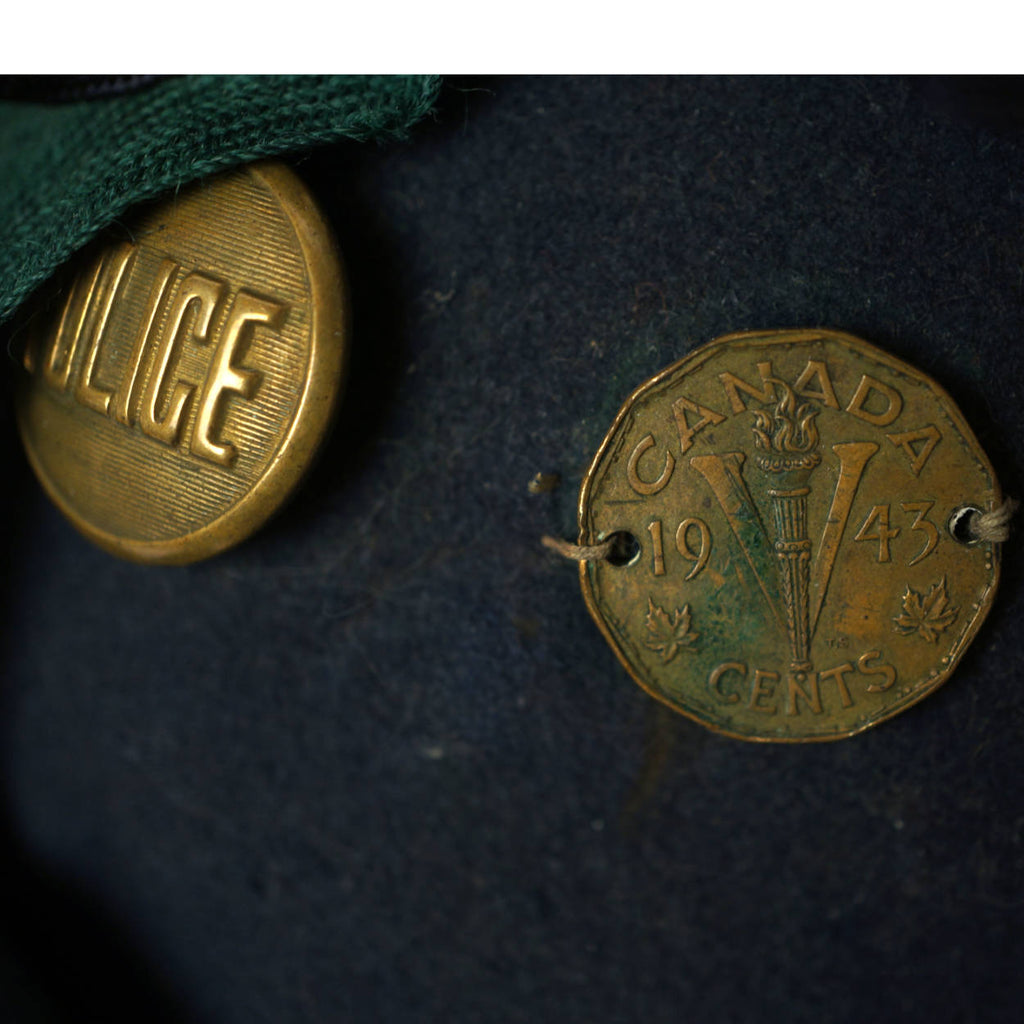 Vintage 40s Jughead Hat Whoopee Cap WWII Pinbacks - Poppy's Vintage Clothing