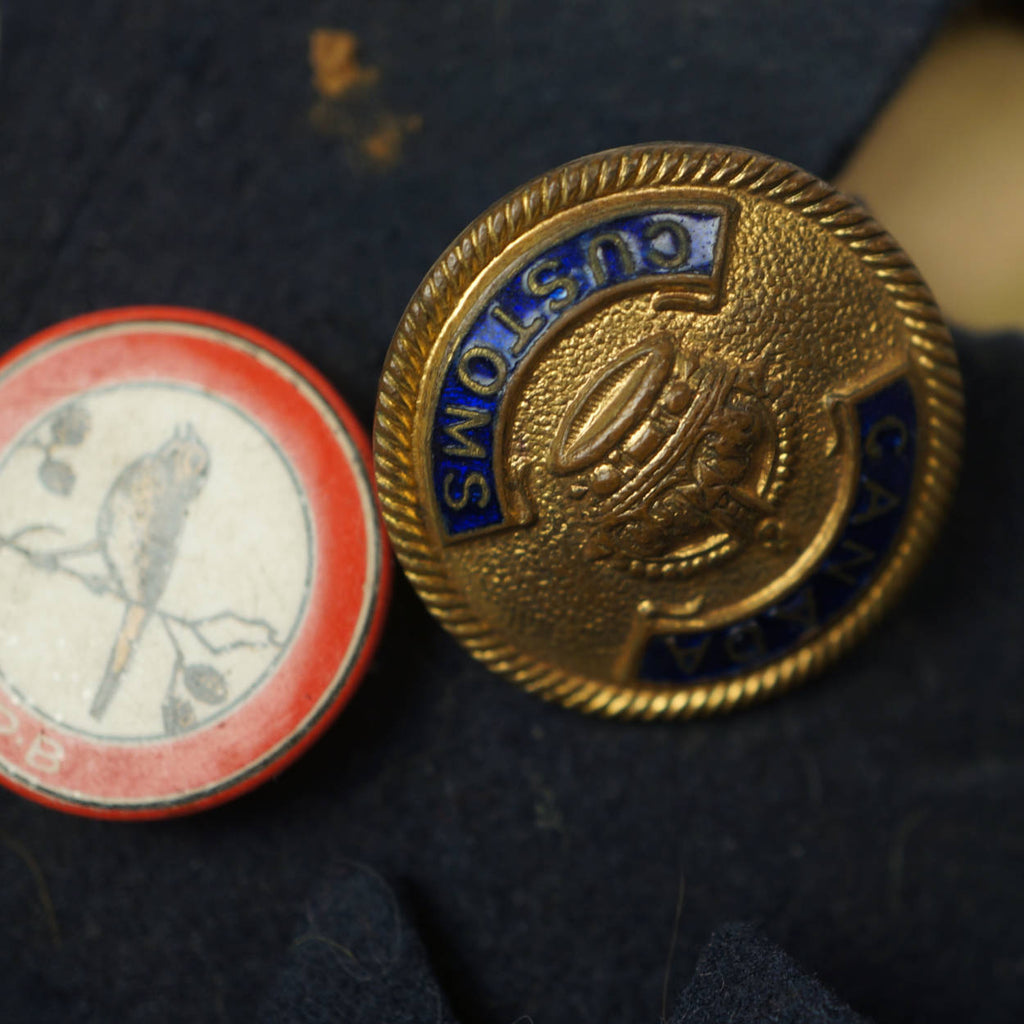 Vintage 40s Jughead Hat Whoopee Cap WWII Pinbacks - Poppy's Vintage Clothing