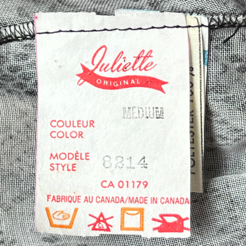 NOS 1970s Vintage Nightgown w Matching Panties Snakeskin Ptn