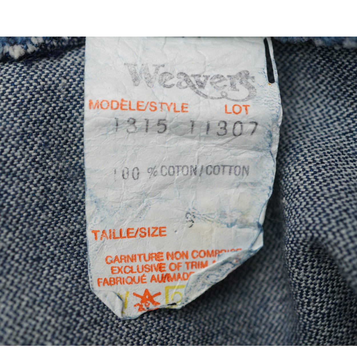 Vintage 1970s Denim Jeans Wraparound Skirt Simpsons Sears Junior Bazaar Size M 9 - Poppy's Vintage Clothing