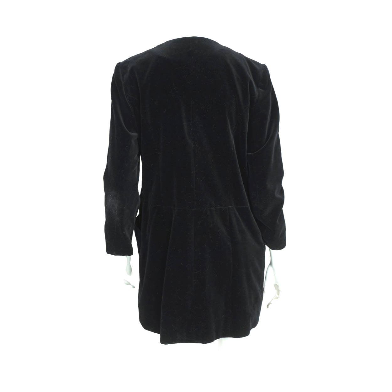 Vintage 80s Karl Lagerfeld Goldwork Black Velvet Jacket M 42 - Poppy's Vintage Clothing