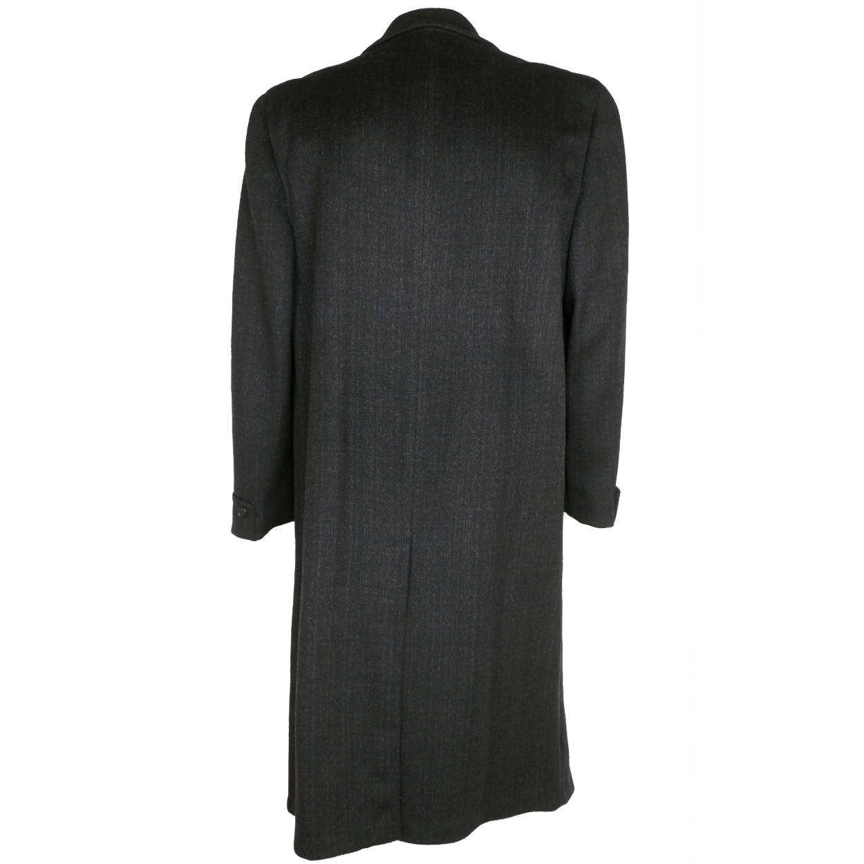 Vintage 1950s Coat Overcoat Topcoat Kashmalam Loomed in England Mens Size L - Poppy's Vintage Clothing