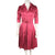 Vintage 1950s Pink Silk Dress Kate Newman Gowns Montreal M