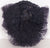1930s Cocktail Hat by Kathleen New York, Dark Blue-Black Lacquered Straw - Poppy's Vintage Clothing