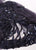 1930s Cocktail Hat by Kathleen New York, Dark Blue-Black Lacquered Straw - Poppy's Vintage Clothing