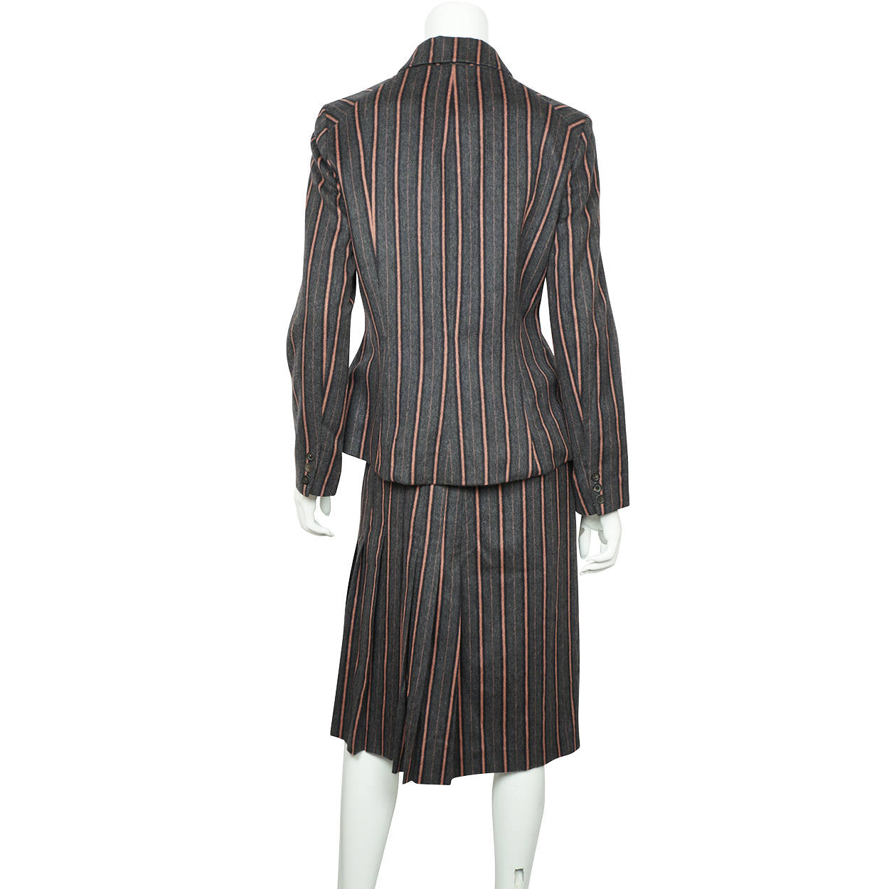 Vintage Kenzo Paris Skirt Suit Wool Angora Ladies French Size 40 Made in France - Poppy's Vintage Clothing