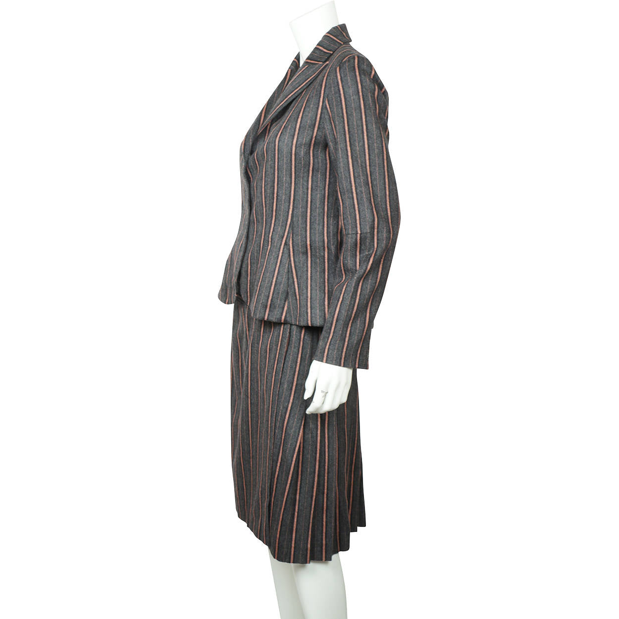 Vintage Kenzo Paris Skirt Suit Wool Angora Ladies French Size 40 Made in France - Poppy's Vintage Clothing