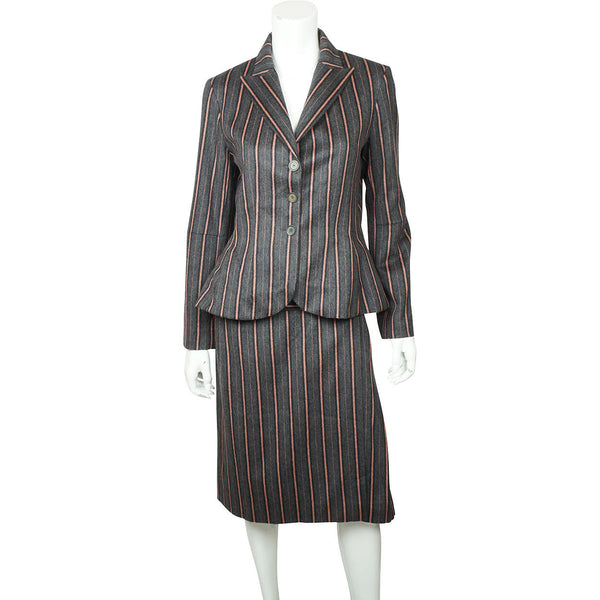 Vintage Kenzo Paris Skirt Suit Wool Angora Ladies French Size 40 Made in France - Poppy's Vintage Clothing