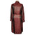 Vintage Mens Dressing Gown Two Tone Woven Satin Robe Khanel Oustaz Egypt Size L XL - Poppy's Vintage Clothing