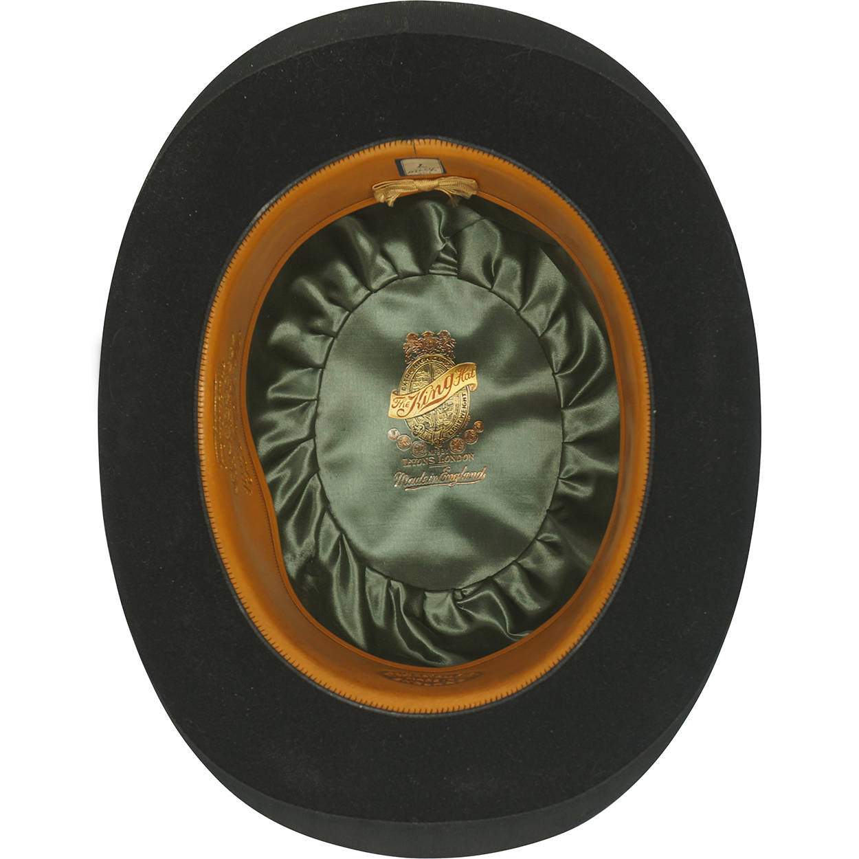 Vintage Mens English Bowler by Lyons London Black Derby The King Hat Size 7 - Poppy's Vintage Clothing