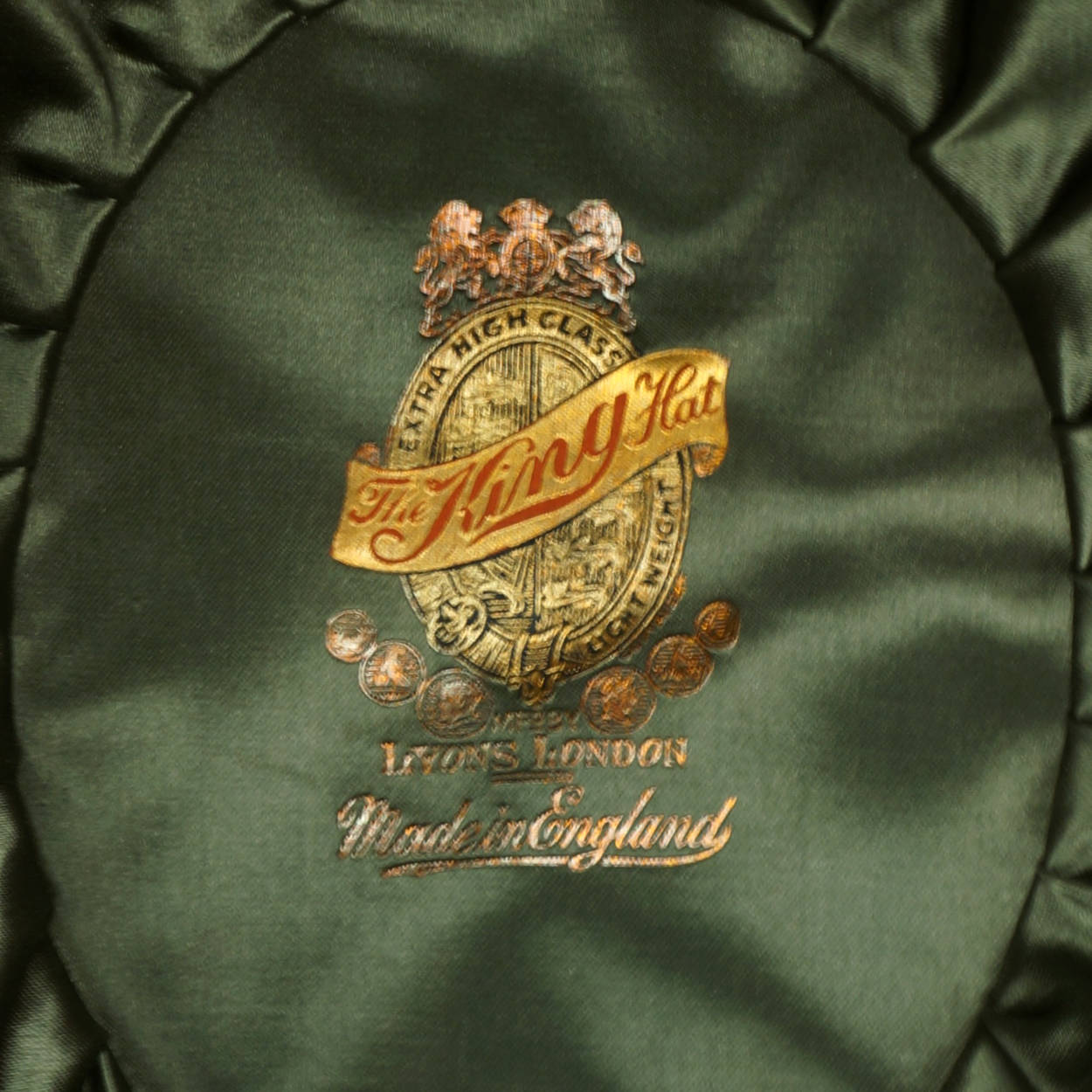 Vintage Mens English Bowler by Lyons London Black Derby The King Hat Size 7 - Poppy's Vintage Clothing