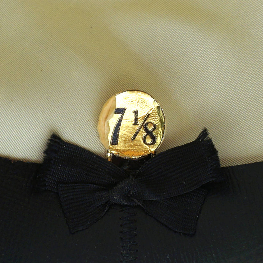 Vintage 1960s Kingsway Trilby Fedora Hat Green Fur Felt Simpsons Sears Sz 7 1/8 - Poppy's Vintage Clothing