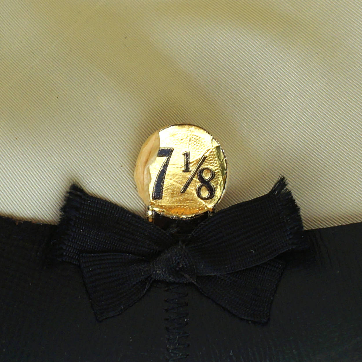 Vintage 1960s Kingsway Trilby Fedora Hat Green Fur Felt Simpsons Sears Sz 7 1/8 - Poppy's Vintage Clothing