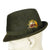 Vintage 1960s Kingsway Trilby Fedora Hat Green Fur Felt Simpsons Sears Sz 7 1/8 - Poppy's Vintage Clothing