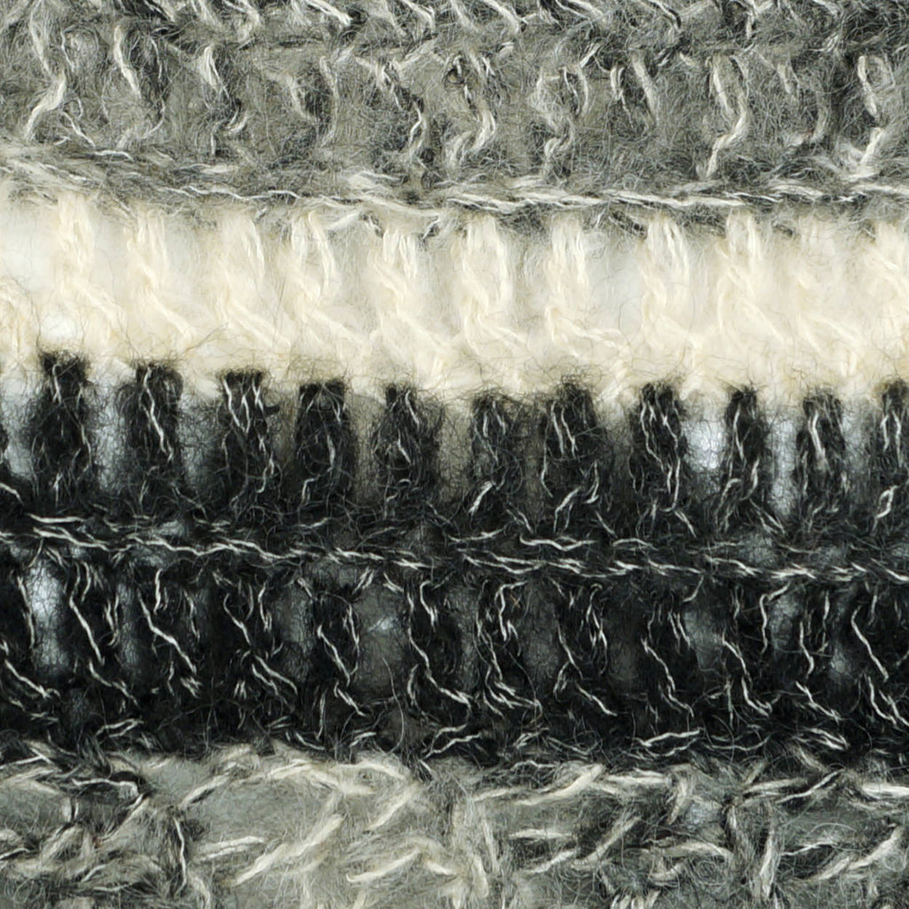 Vintage 1970s Wool Pullover Sweater Open Weave Crochet Knit Italy - Poppy's Vintage Clothing