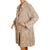 Vintage 60s Faux Fur Swakara Coat Bagdad by Fairmoor Lafrance Fabric Ladies Size M - Poppy's Vintage Clothing