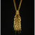 Vintage 1960s Signed Lanvin Pendant Necklace Coil Chain Articulated Pendant - Poppy's Vintage Clothing