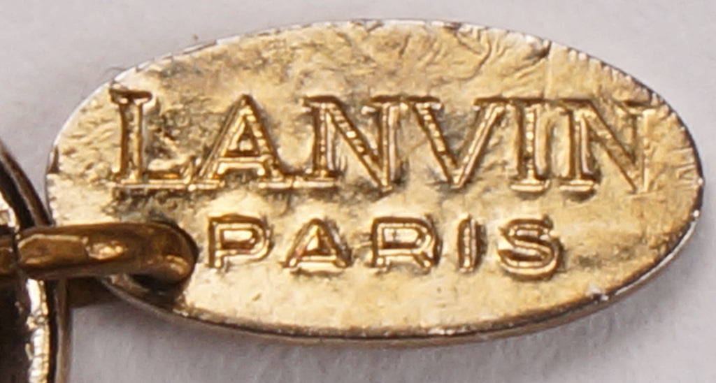 Modernist Pendant Necklace by Lanvin Paris Vintage 1960s - Poppy's Vintage Clothing