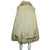Vintage 50s Stroller Wool Coat Large White Fox Fur Collar M - Poppy's Vintage Clothing