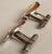 Vintage Silver & Carved Cameo Cufflinks with Amazon Centurion Design - Poppy's Vintage Clothing