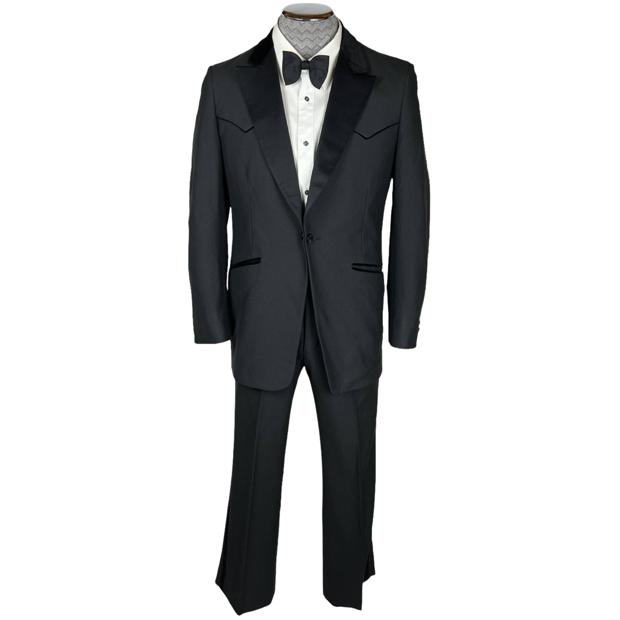 Vintage Western Tuxedo Larry Mahans Cowboy Collection Sz 40